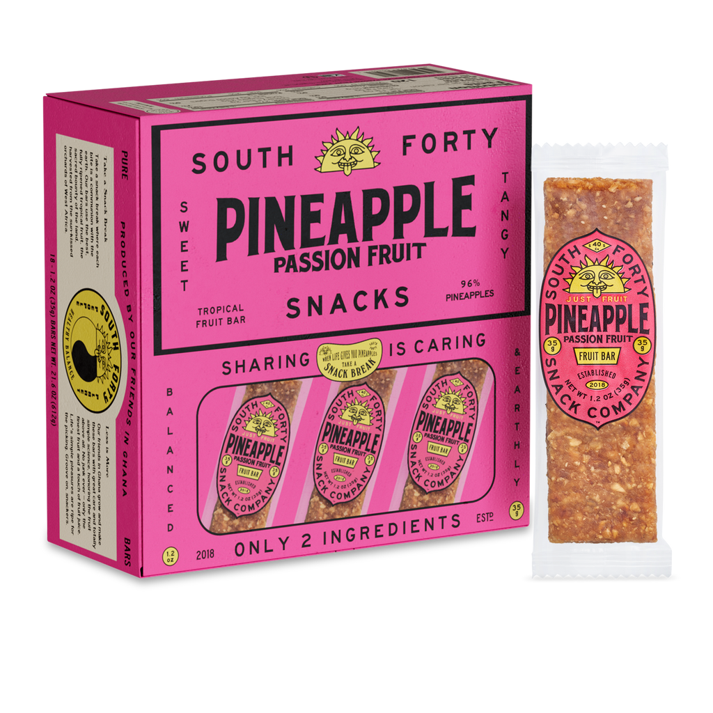 Pineapple Passion Fruit 18-Pack – South 40 Snacks