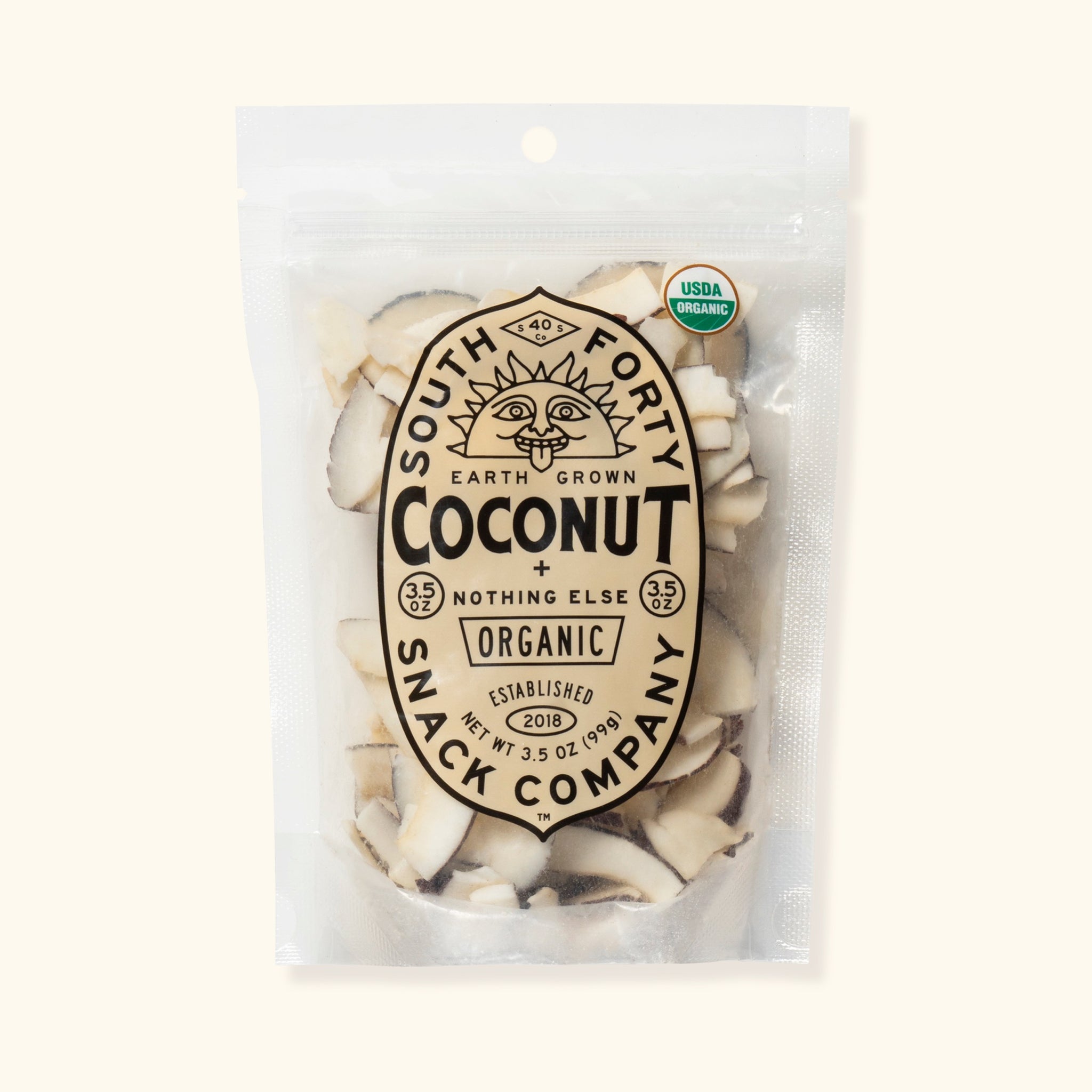 Organic Coconut Chips | 4 Bags