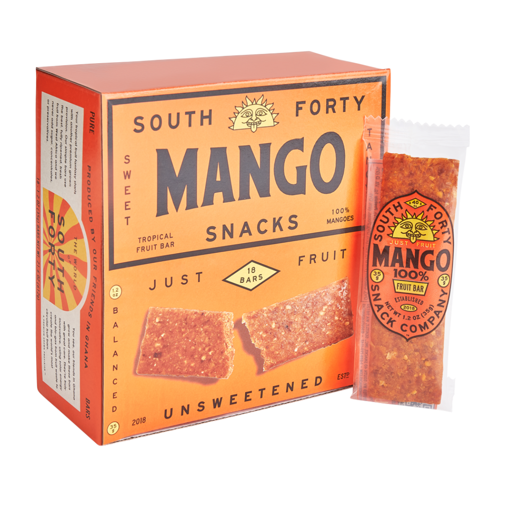 Mango 18-Pack – South 40 Snacks