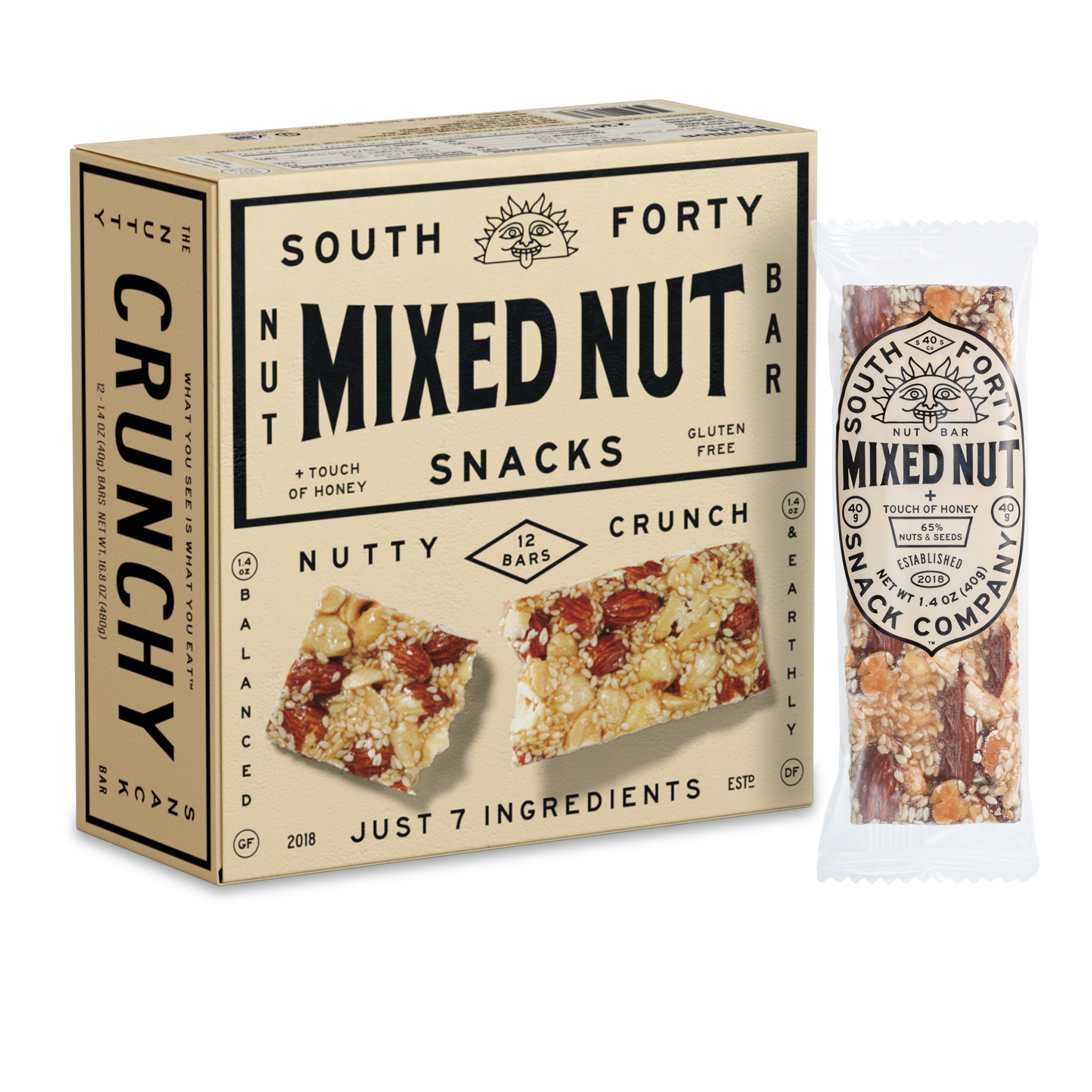 Mix Nuts駒 Mixed Nut 12-Pack – South 40 Snacks