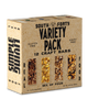 Box of South Forty Variety Pack craft bars on a white background