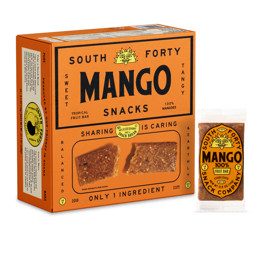 Mini Mango Bar 45-Pack – South 40 Snacks